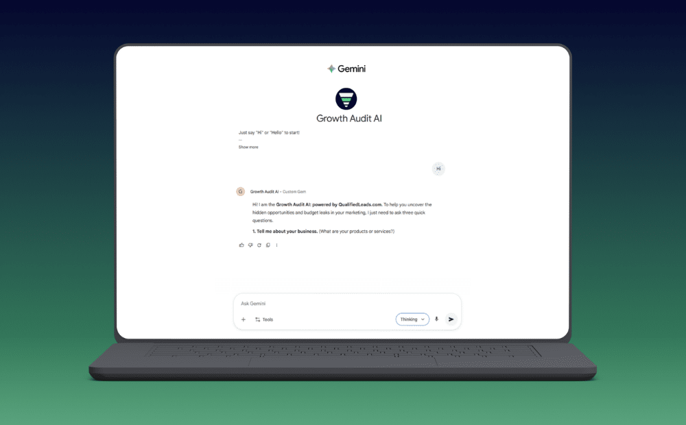 AEO & AI Search Strategy | Your Business on ChatGPT & Gemini - Growth Audit AI