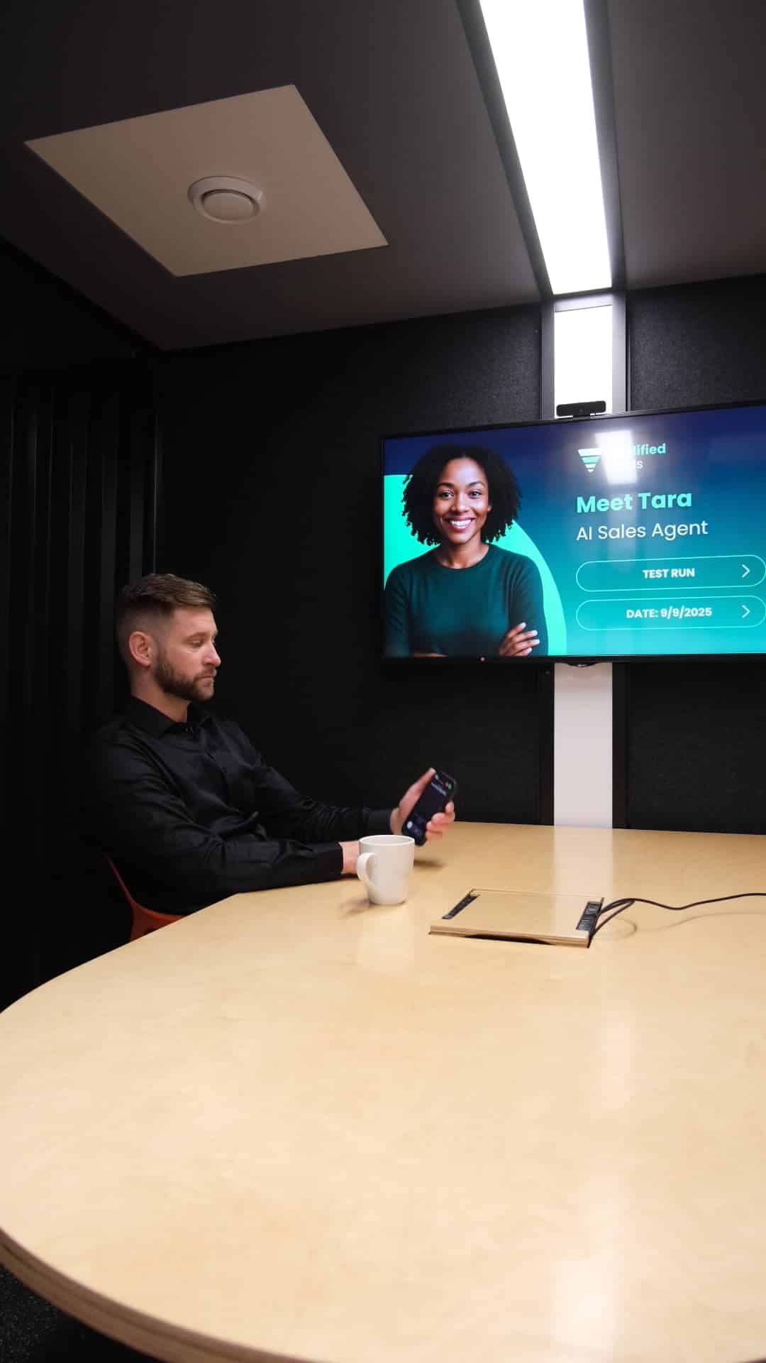 AI Sales Agent Thumbnail - Tara